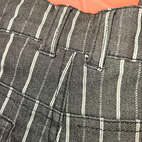 Vintage Gloria Vanderbilt Petal Pushers Wide Leg Hi-Waist Stretchy szM 8/10 EUC - Picture 7 of 11